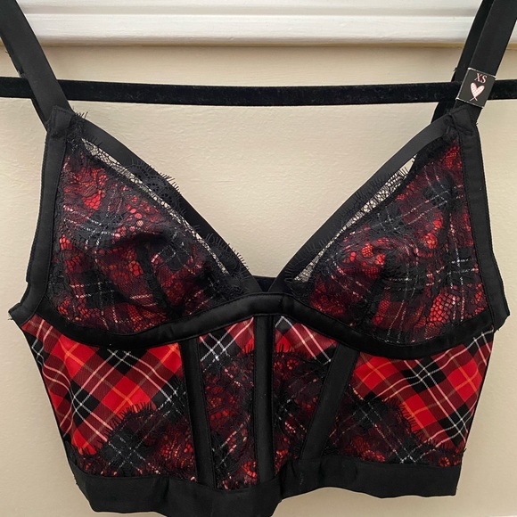 Victoria’s Secret checkered bra top - Picture 2 of 2